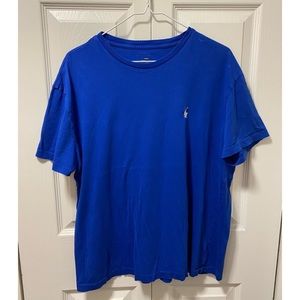 Polo Ralph Lauren Mens Sz Medium Short Sleeve Classic Fit Crewneck Cotton Shirt